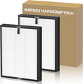 2 PACK HAP603 Replacement Filter by HKNECE