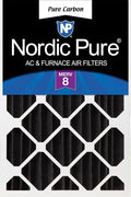 Nordic Pure 18x24x4 Pure Carbon Pleated Odor Reduction Merv 8 Furnace Filter 1 by NordicPure