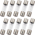 SIXQJZML 10 Pack F8AL Fast-Blow Fuse 8A Max 8amp 125V Glass Fuses 0.2 x 0.78 by SIXQJZML
