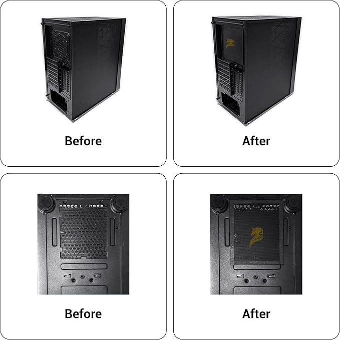 Dust Filter PC 90mm for Computer Cooler/PSU/Routers PVC 50 Mesh, Magnetic Frame - Image 7