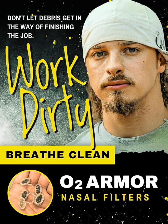 O2 Armor Nose Filters for Welders & Allergies - Image 7