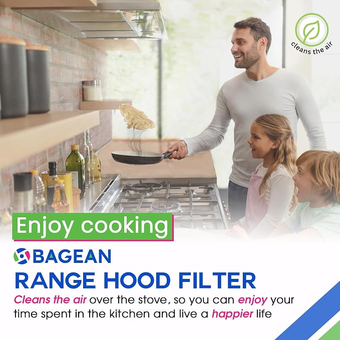 Bagean Stove Vent Filter 8x8 inch BCC024600 Compatible - Image 6