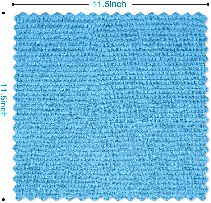 Orighty Microfiber Cleaning Cloth Bulk, Shop Towels Shop Rags 50 Pack, Reusable - Image 6
