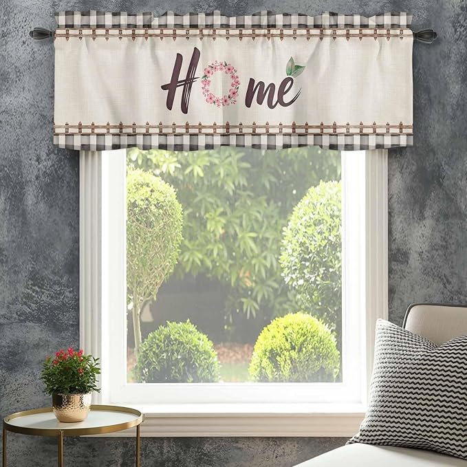 Spring Flowers Curtain Valances - Image 4