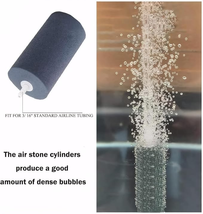 Large Air Stone, Air Stone Hydroponics, 4 x 2 Inch Large Air Stone Cylinder - Image 4