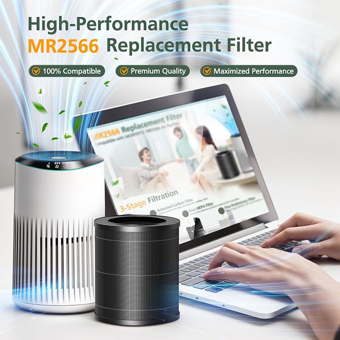 4 Pack MR2566 Filter Compatible - Image 3