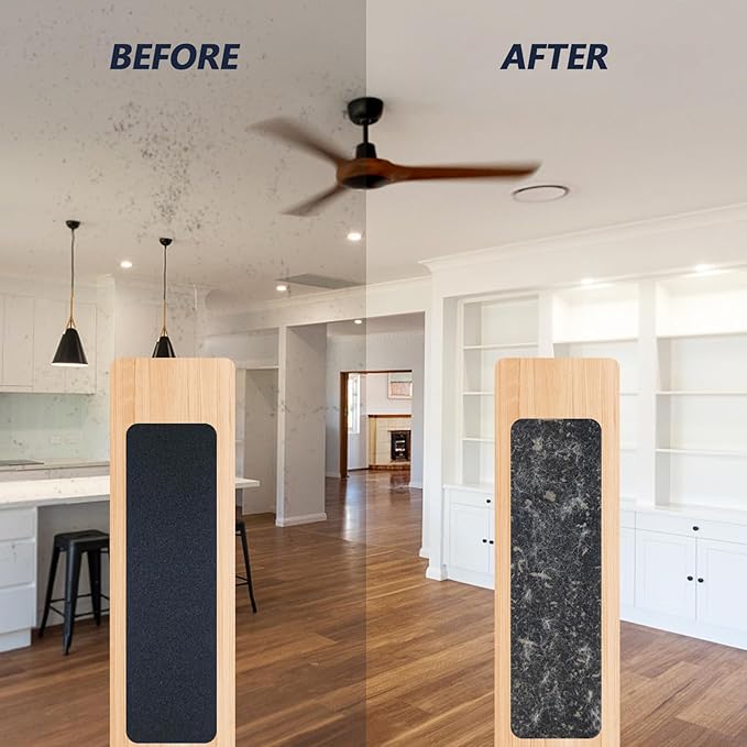 Ceiling Fan Filters for Blades, Easily Sticks Unscented Air Filters for Common - Image 4