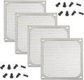 4Pack 120 x 120mm Computer Fan Filter Grills Dust Mesh Magnetic Frame PC Case by Unknown