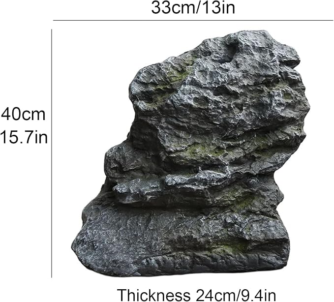 Outdoor Fake Rock Cover Realistic Lightweight Fiberglass Artificial Landscape - Image 7