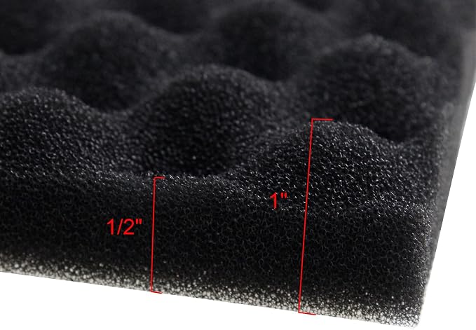 AQUANEAT Aquarium Bio Sponge Foam Filter Media Pad Cut-to-fit - Image 4