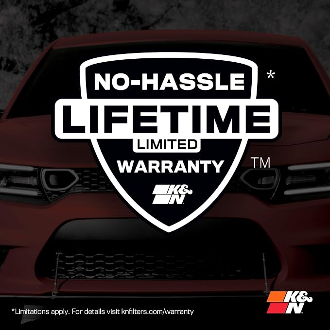 K&N High-Flow Original Lifetime Engine Air Filter: Increase Power:Premium - Image 7