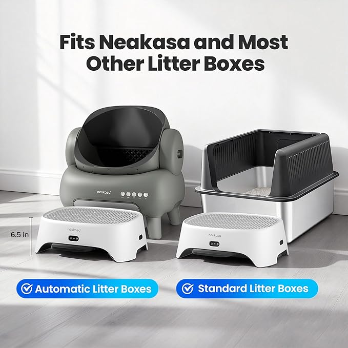 Neakasa Airstep, 2-in-1 Litter Box Air Purifier & Cat Step, 3-Mode Odor - Image 5