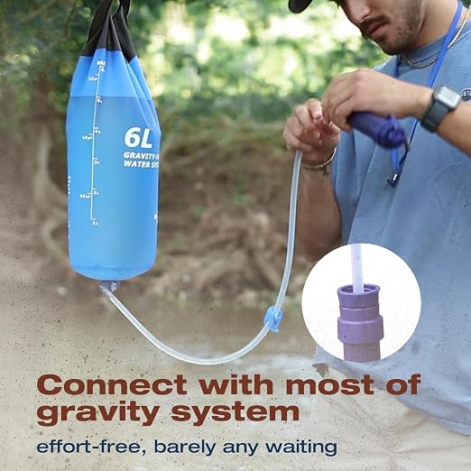 Membrane Solutions Water Filter Straw S2, NSF/ANSI 42&372&401 Certified - Image 4
