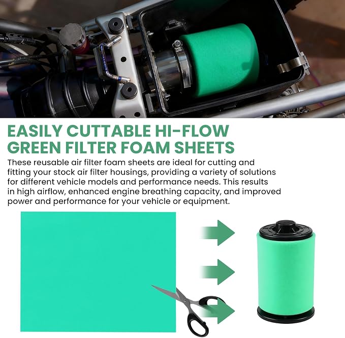 Zookpr Foam Air Filter Material Sheet - Image 6