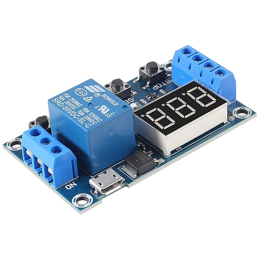 4pcs DC 6-30V Timer Relay Programmable Delay Relay Module Cycle Timer - Image 7