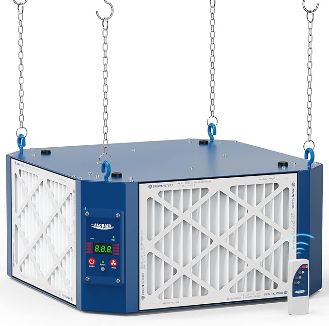 ALORAIR 360 Degree Intake Air Filtration System Woodworking - by ALORAIRSOLUTIONSINC0J0DC