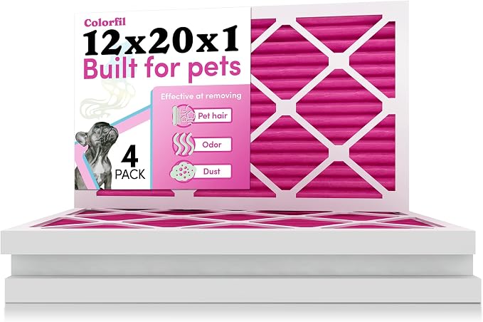 12x20x1 Air Filter by Colorfil | Color Changing Filters by ColorfilAirFilters