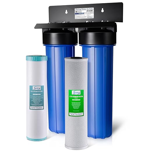 iSpring Iron, Mangaese Whole House Water Filter System Also Eliminates Chlorine by iSpring