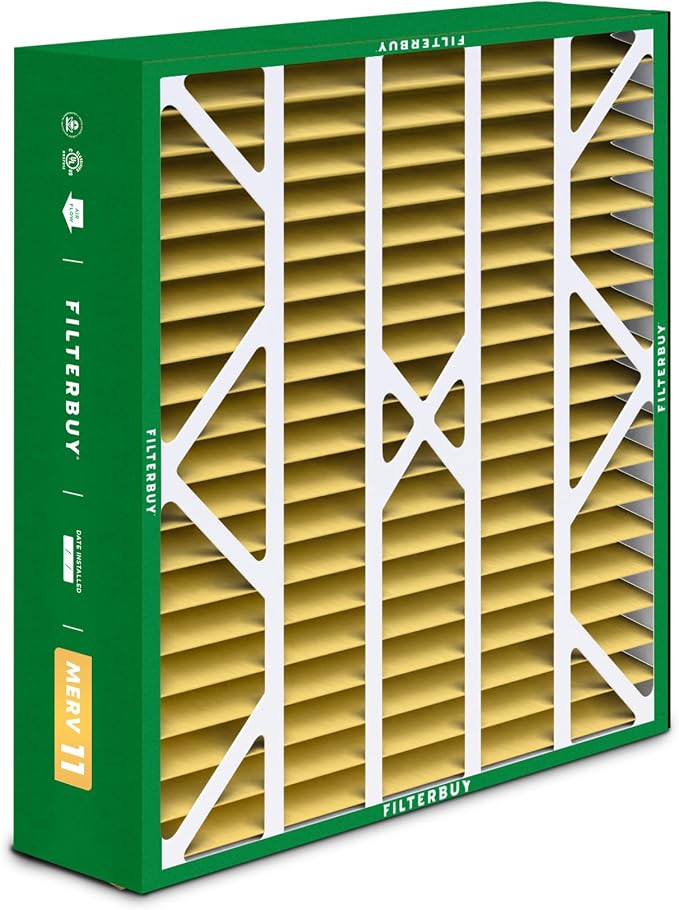 Filterbuy 20x25x6 Air Filter MERV 11 Superior Pet & Allergy Defense, Pleated - Image 8