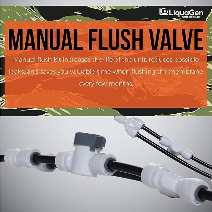 LiquaGen - 6 Stage Reverse Osmosis + Deionization Water Filter System - Image 5