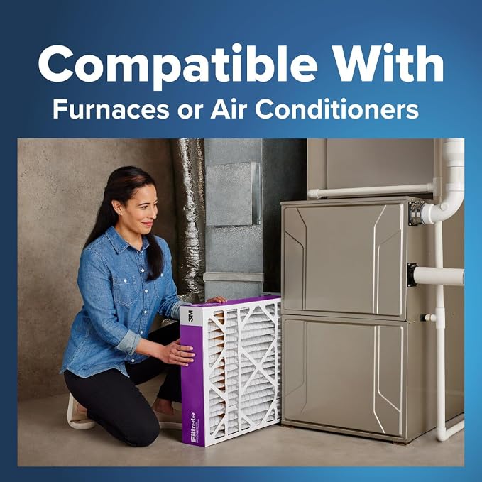 Filtrete 16x25x4 AC Furnace Air Filter, MPR 1550, MERV 12, Fits Lennox & - Image 7