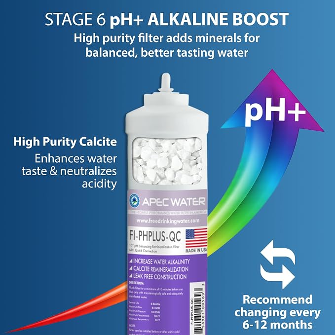 APEC Water Systems FILTER-T1Y-ESPH High Capacity 1 Year Replacement Filter Set - Image 5