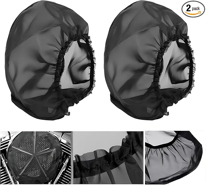 Motorcycle Waterproof Air Filter Rain Sock Dustproof Protective Cover by TCMI