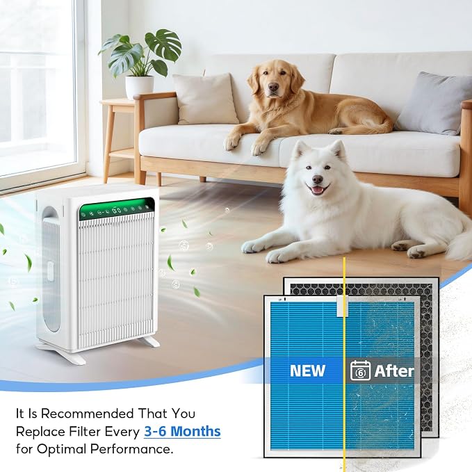 2-pack APH4000 Pet Care Replacement Filter, Compatible - Image 7