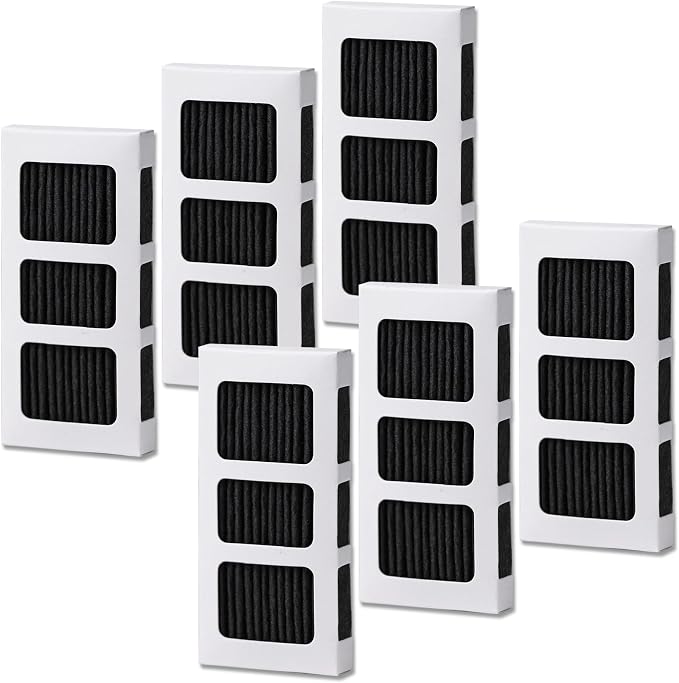 6 Pack PAULTRA2 Refrigerator Air Filter & PureAir Ultra II | Compatible by Musslan