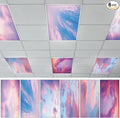 QOUBAI 6PCS Fluorescent Light Covers, 4x2 Feet Magnetic Light Cover Fluorescent by QOUBAI
