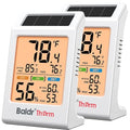 BaldrTherm Room Thermometer Indoor, Humidity Meter, 2026 Upgrade Backlight by BaldrTherm