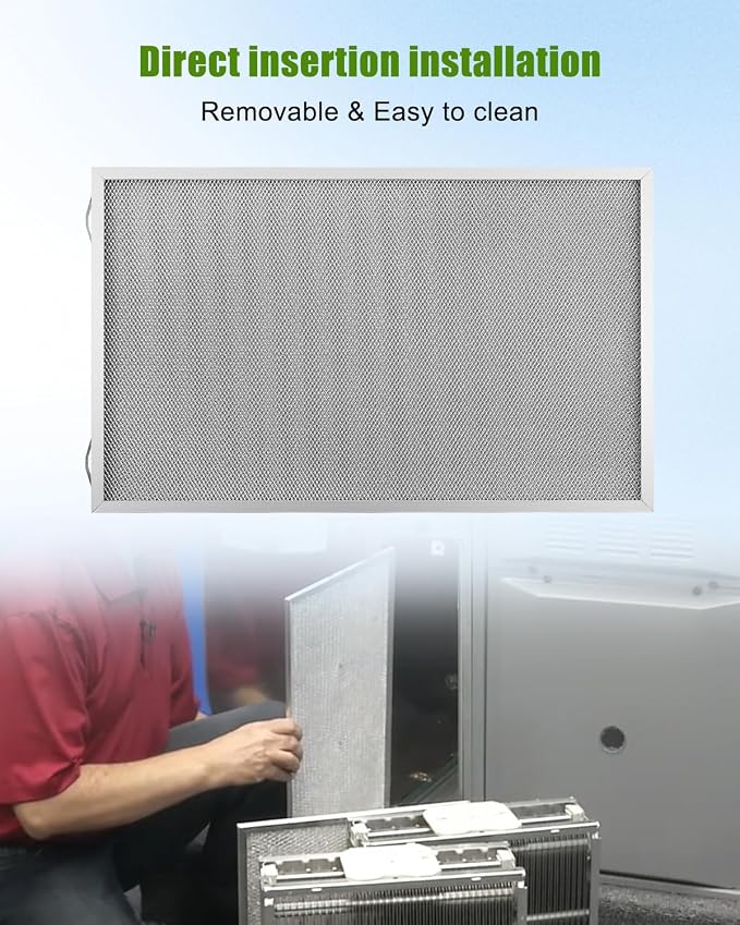 203372 Mesh Furnace Filter Fit for Honeywell 203372 136389 F50A1025 F50E1000 - Image 6