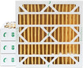 Glasfloss 20x20x4 MERV 11 AC & Furnace 4" Depth Air Filters. Box of 4. Actual by Glasfloss