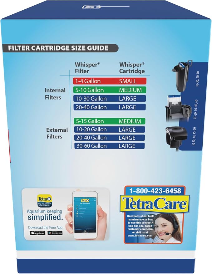 Tetra Whisper Bio-Bag with Stay Clean, Large Filter Cartridges - Image 3