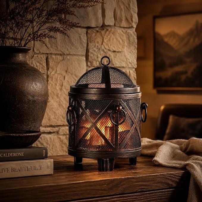 Dicimi Wax Melt Warmer, 4-in-1 Electric Wax Melter, Oil Burner, Fireplace Wax - Image 3