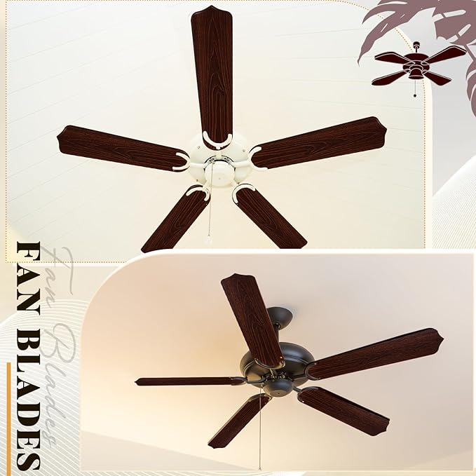 Lineshading 5 Pack 16 1/2" Replacement Fan Blades - Image 6