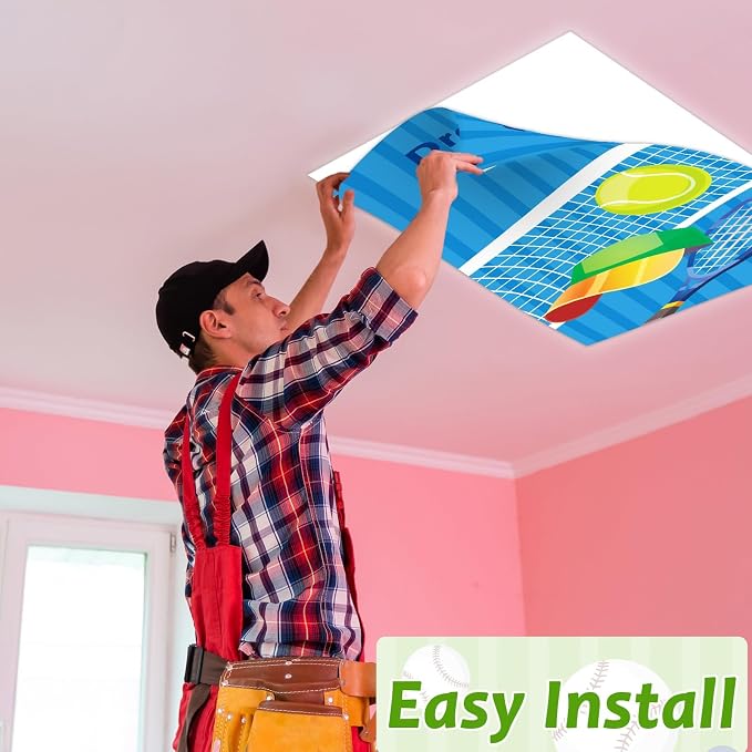 Wiooffen 6 Pcs Fluorescent Light Covers - Image 6