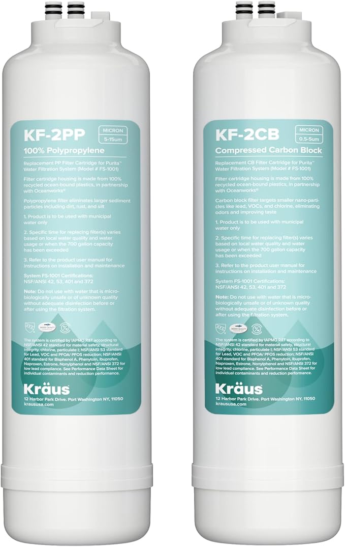 KRAUS Replacement Filter Cartridges by Unknown