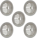 RecPro RV AC Vent 5" Side Vent | Optional Charcoal Filter | White | Camper AC by RecPro