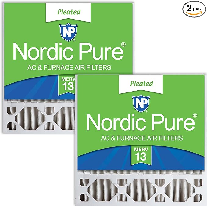 Nordic Pure 20x20x5 Honeywell/Lennox Replacement MERV 13 Air Filters 2 Pack | by NordicPure