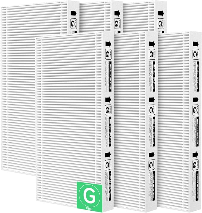 6-Pack HRF-G Replacement Filter Compatible by GoKBNY