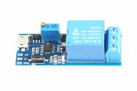 Time Switches Module Trigger Delay Relay Module Delay On Delay Switch Wide - Image 4