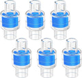 6 Pack HME Heat Moisture Exchanger/Exchange Filter in-Line Humidification by Blutoget