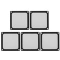 5Pcs 80mm PC Cooler Fan Dust Filter, 65% High Ventilation Rate Magnetic Frame by Sanpyl