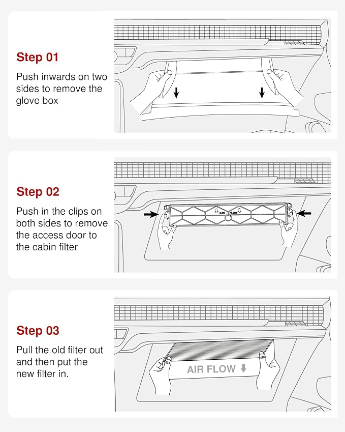 Puroma Cabin Air Filter, Replacement - Image 8