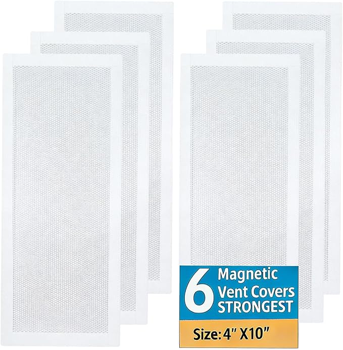 Magnetic Vent Screen Mesh Covers, Floor Vent Covers 6 Pack - Image 7