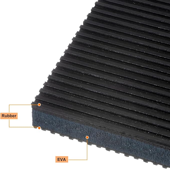 HARFINGTON 12pcs Rubber Anti Vibration Pads 2" x 2" x 7/8" Isolation Vibration - Image 4