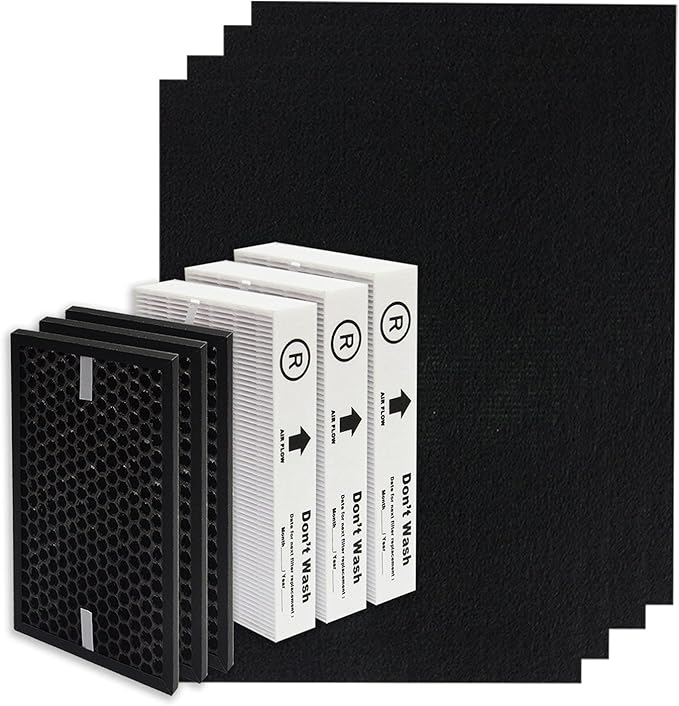 PUREBURG Replacement True HEPA Filter Compatible by PUREBURG-PureYourBreath