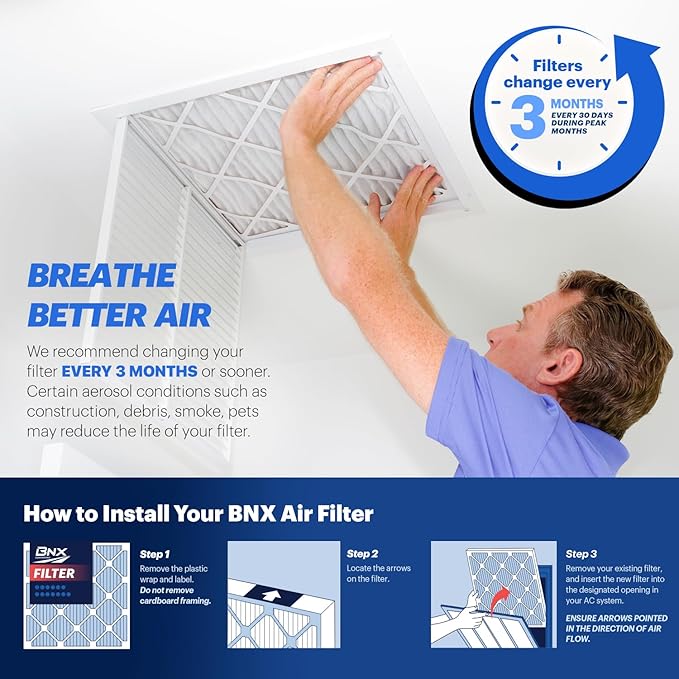 BNX TruFilter 10x24x1 Air Filter MERV 13 - Image 7