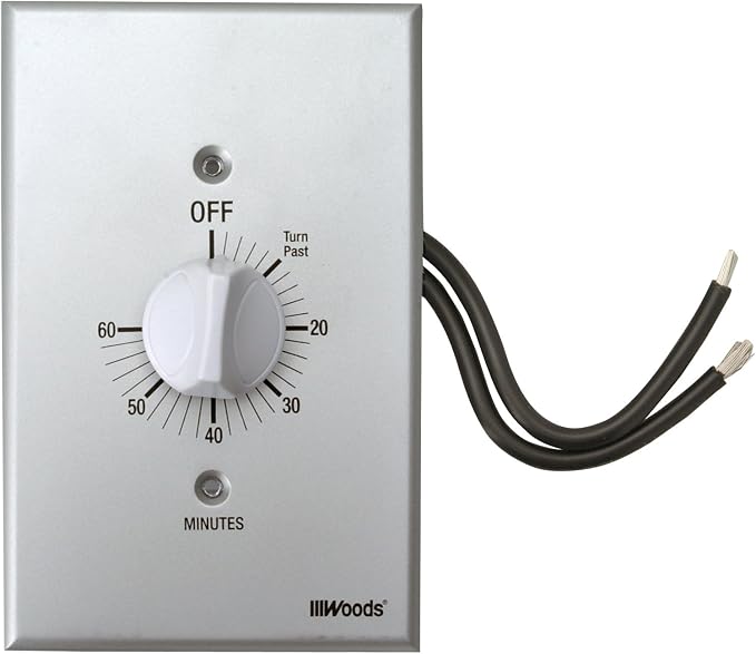 Southwire Woods In-Wall Spring Wound Timer by Woods